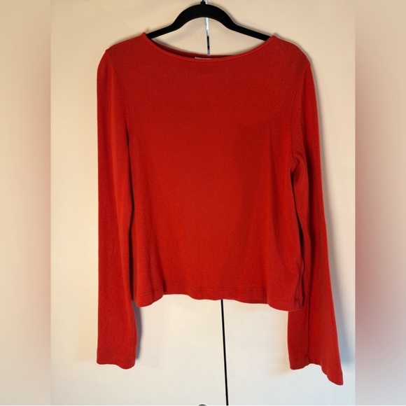 Reformation Eternity Knit Top in Sundried Tomato Red XS - Picture 5 of 8